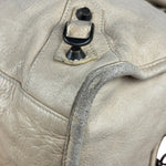 Balenciaga Vintage Almond Beige Leather Small City Two-Way Bag