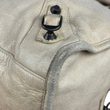 Balenciaga Vintage Almond Beige Leather Small City Two-Way Bag