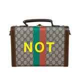 Gucci GG Supreme Fake/Not Savoy Beauty Case Crossbody