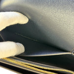 Celine Navy Blue/Burgundy Medium Frame Shoulder Bag