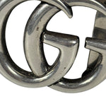 Gucci Belt Reversible Black GG Supreme/Black Silver Hardware