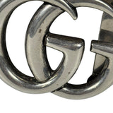 Gucci Belt Reversible Black GG Supreme/Black Silver Hardware