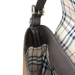 Burberry Brown Leather Shoulder Bag