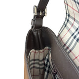 Burberry Brown Leather Shoulder Bag