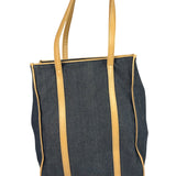 Christian Dior Beauty Parfums Denim/Leather Tote