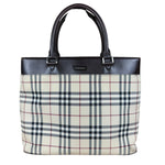 Burberry Vintage Canvas Nova Check Tote