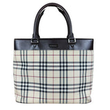 Burberry Vintage Canvas Nova Check Tote