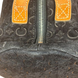 Celine Black Macadam Velour Handbag
