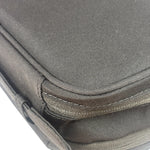Prada Beauty Black Canvas Travel Cosmetic Pouch