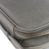 Prada Beauty Black Canvas Travel Cosmetic Pouch