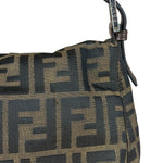Fendi Vintage Zucca FF Baguette Shoulder Bag