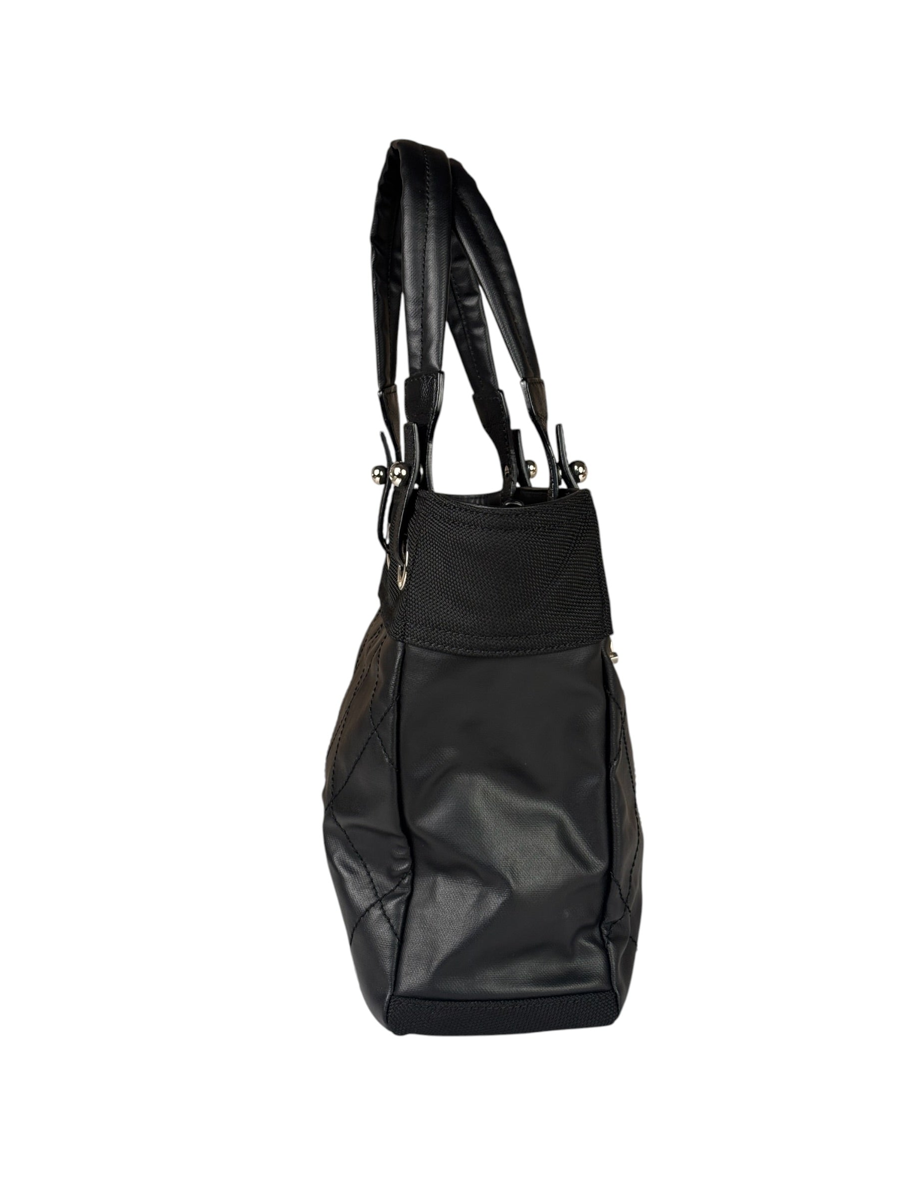 Chanel Black Quilted Paris-Biarritz Tote 2009