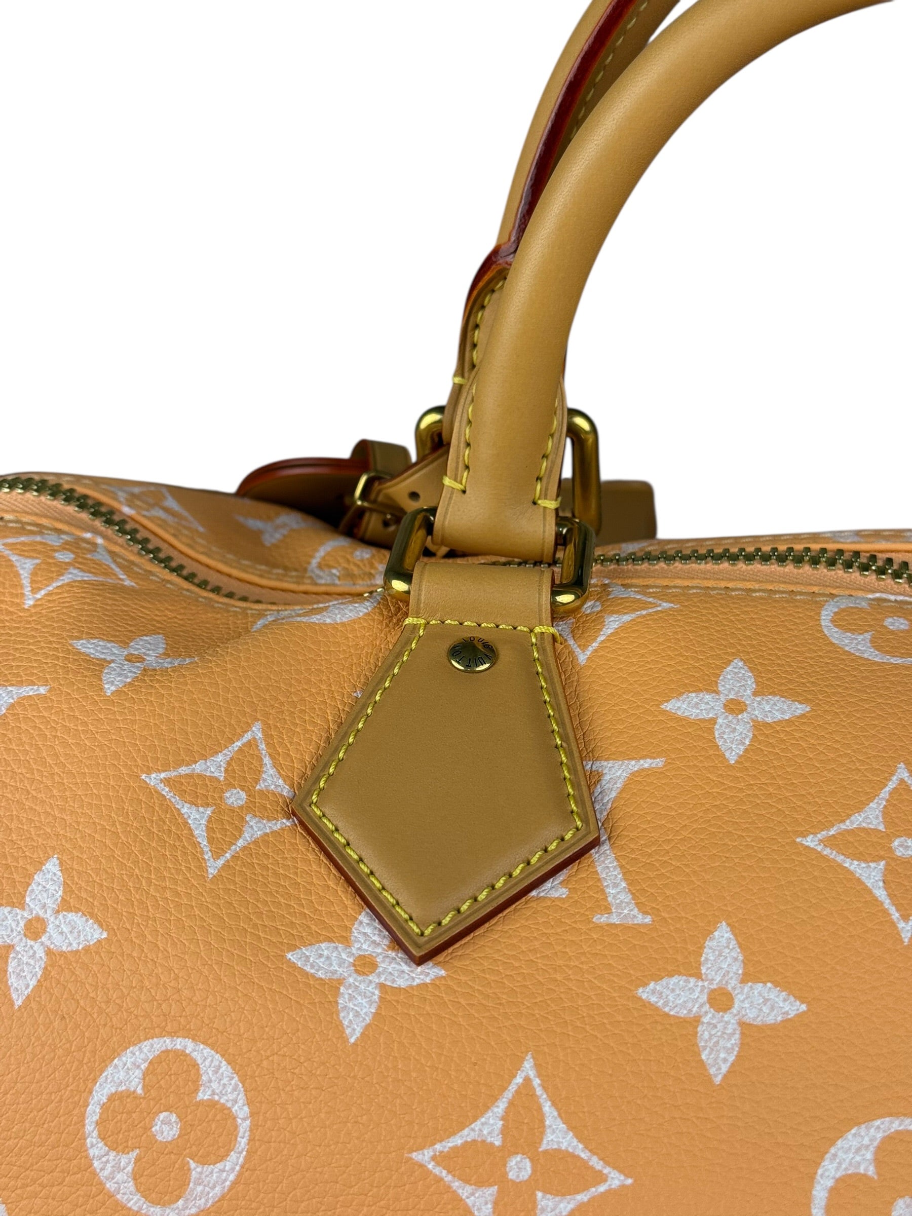 Louis Vuitton Calfskin Monogram Speedy P9 Bandouliere 40