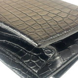 Saint Laurent Black Embossed Babylon Cross Body