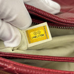 Chanel Burgundy Caviar Quilted Leather Tote 2010