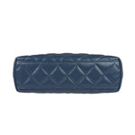 Chanel Blue Quilted Calfskin Nano Kelly Shopper Two-Way Bag 2023