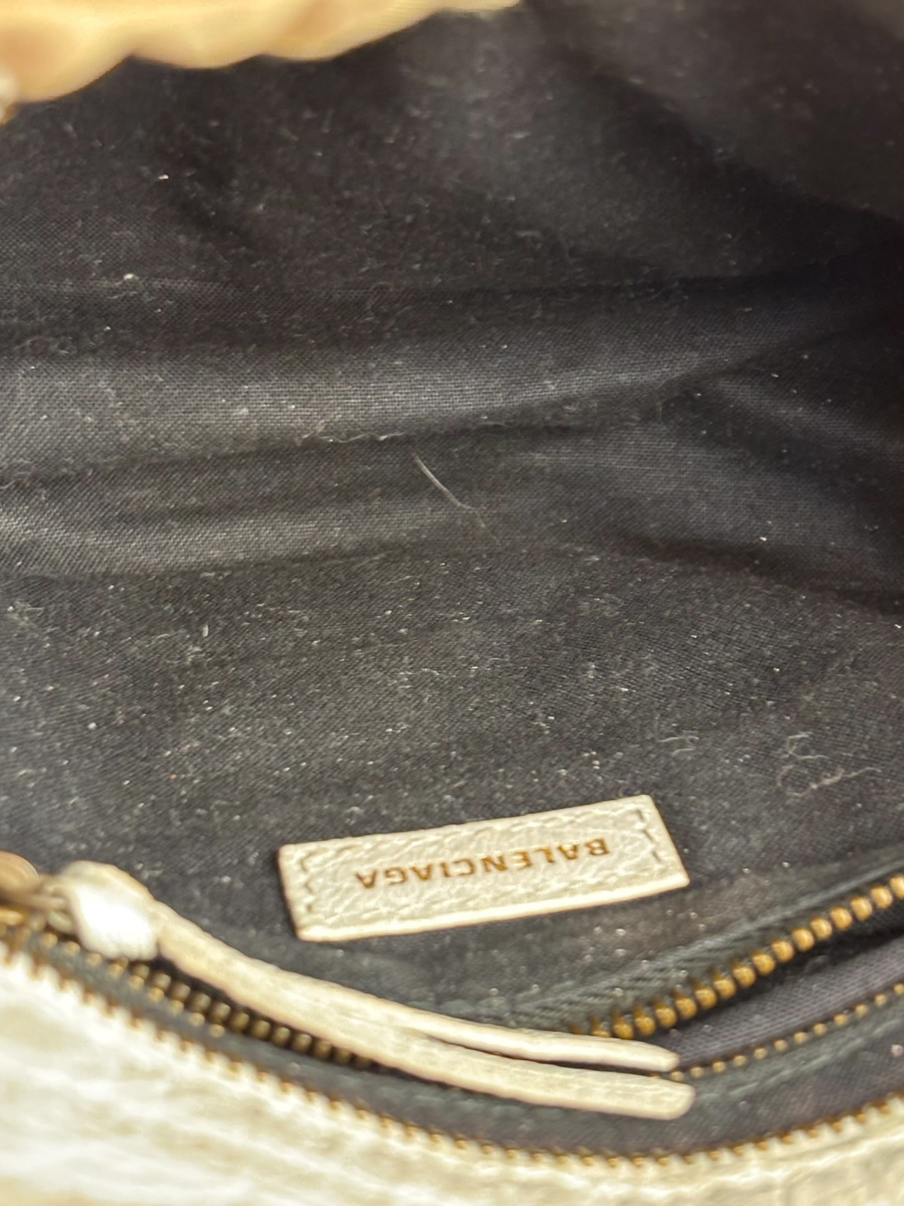 Balenciaga Mini White Graffiti Le City Bag