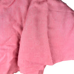 Gucci GG Pink Silk/Wool Scarf