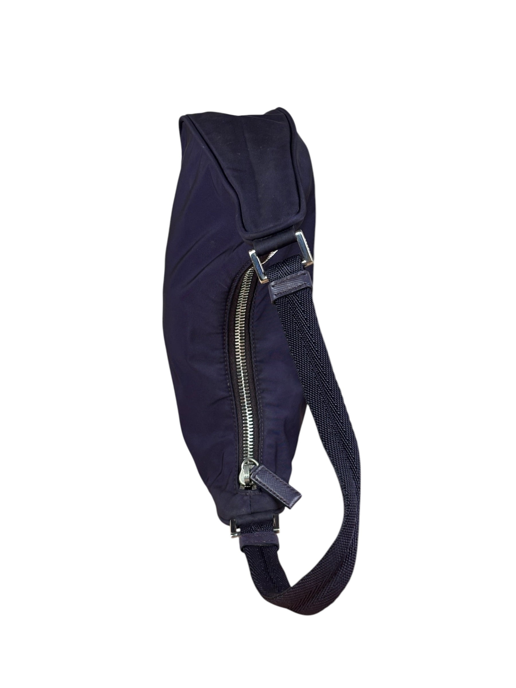 Prada Purple Tessuto Nylon Pochette