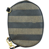 Fendi Vintage Pequin Stripped Sling Bag