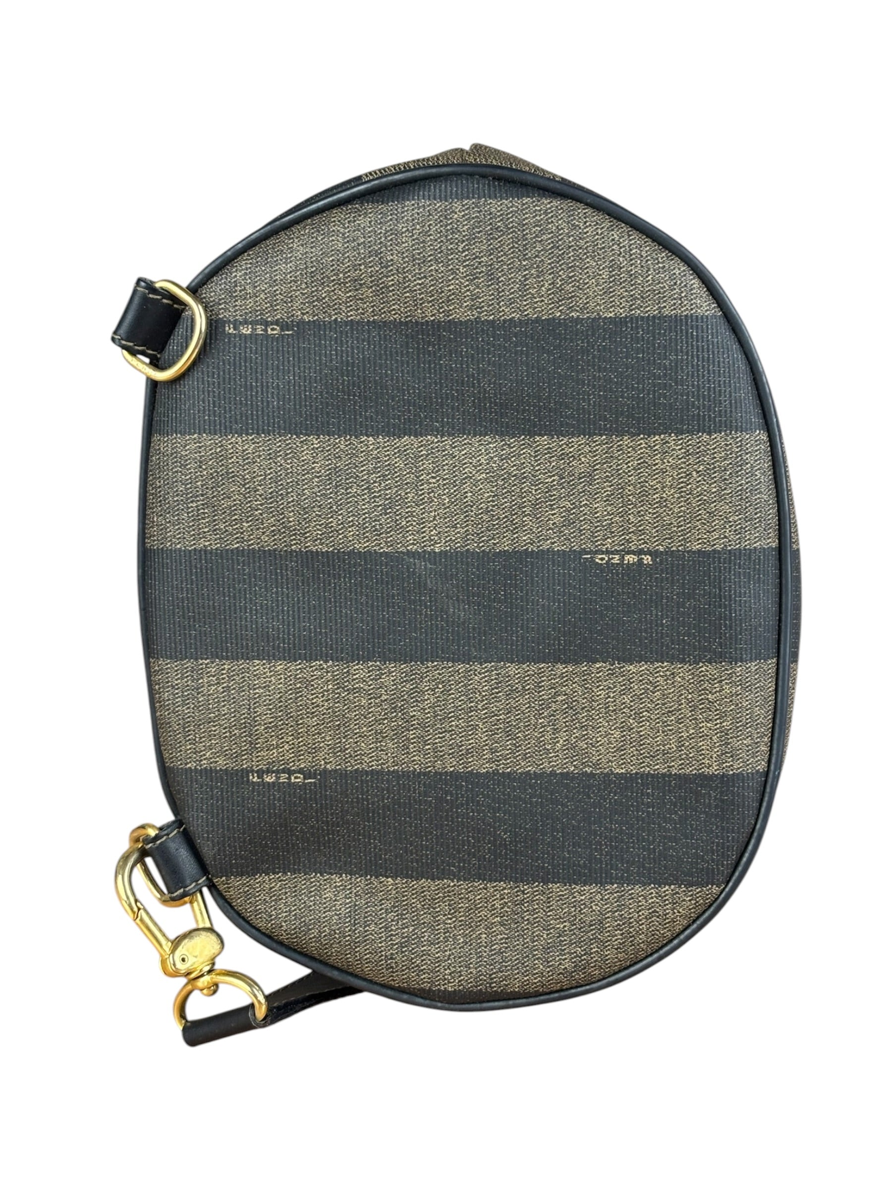 Fendi Vintage Pequin Stripped Sling Bag