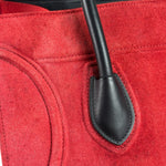 Celine Suede Luggage Phantom Tote Bag