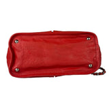 Chanel Red Quilted Leather Natural Beauty Chain Tote 2010
