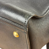 YSL Black Leather Cabas Chyc 2Way