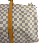 Louis Vuiiton Damier Azur Keepall Bandouliere Hand Bag 55