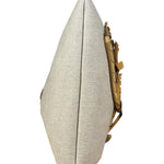 YSL Canvas Kahala Heart Tote