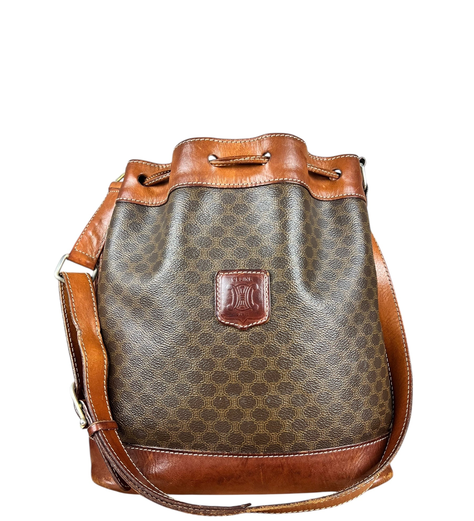Celine Macadam Vintage Bucket Bag