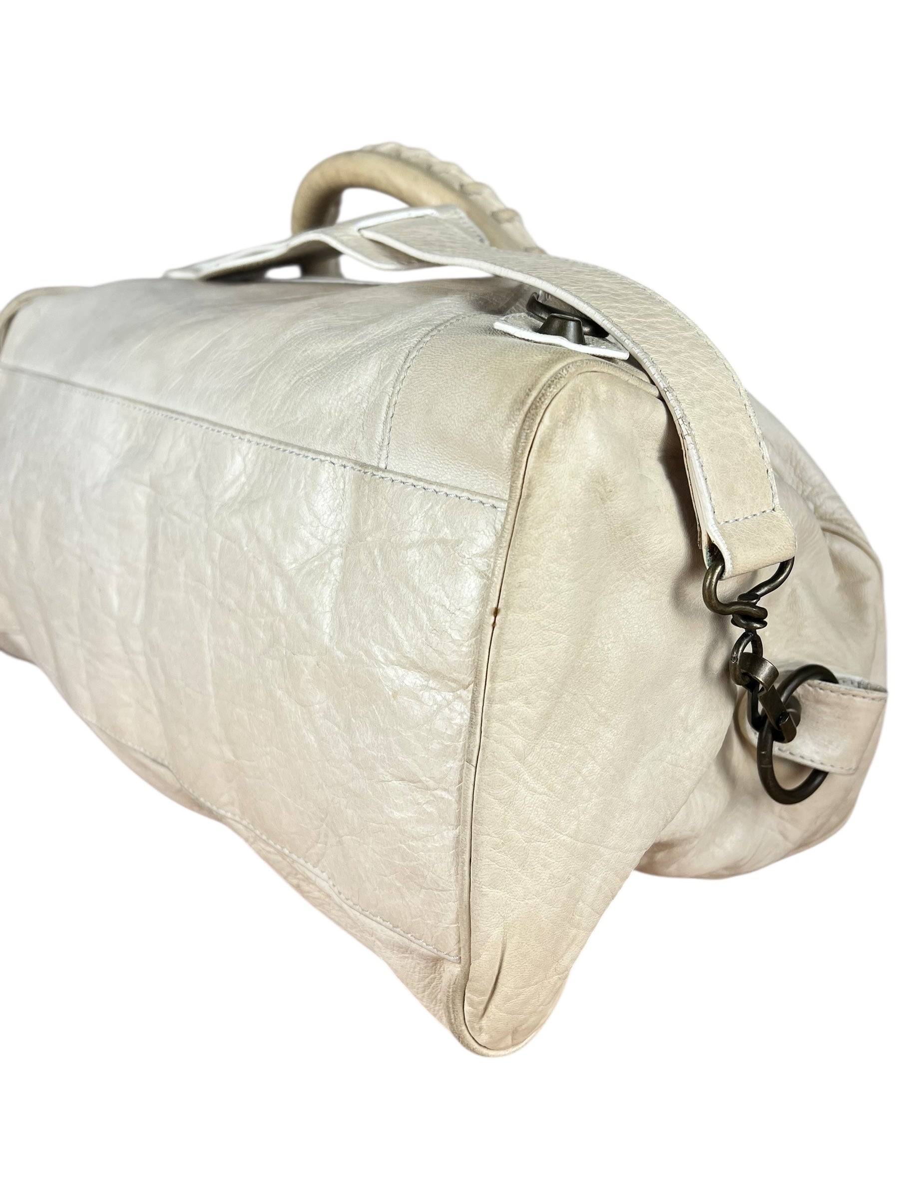 Balenciaga Beige Twiggy Le City Bag