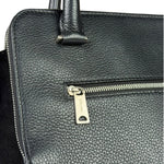 Celine Black Leather/Suede Trapeze Medium Handbag