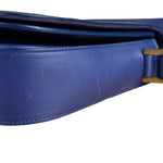 Saint Laurent Chyc Royal Blue Leather Crossbody