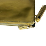 YSL Beauty Gold Makeup Zip Pouch