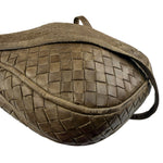 Bottega Veneta Brown Intrecciato Crossbody