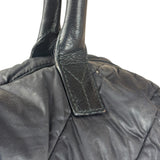 YSL Vintage Black Nylon Top Handle Bag
