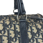 Christian Dior Canvas Monogram Trotter Mini Boston Hand Bag