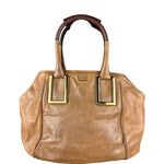 Chloé Brown Leather Ethel Tote Bag
