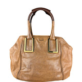 Chloé Brown Leather Ethel Tote Bag