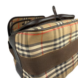 Burberry Vintage Beige/Dark Brown House Shoulder Bag