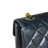 Chanel CC Black Classic Flap Bag 1988