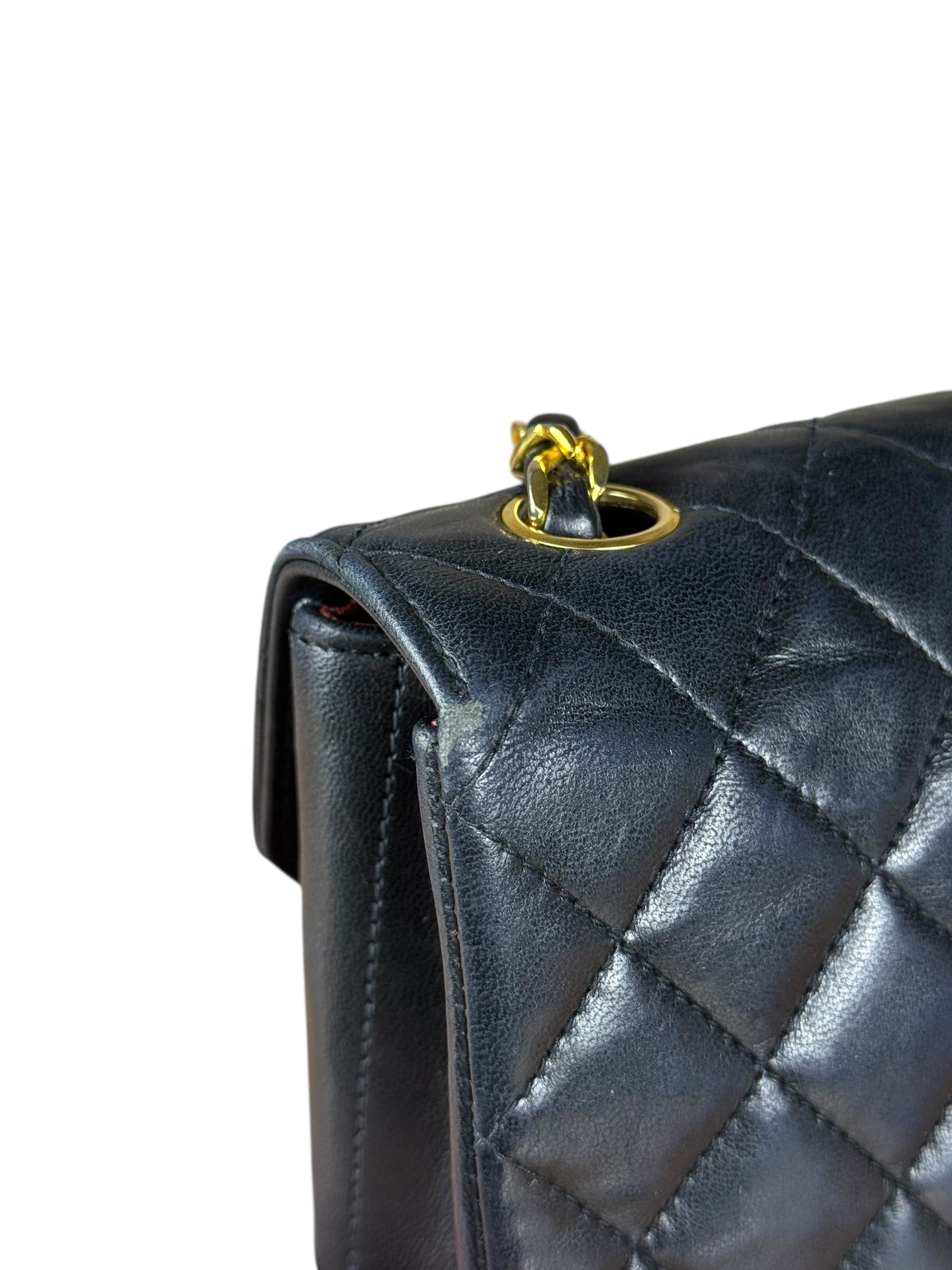 Chanel CC Black Classic Flap Bag 1988