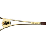 Celine Gold-Tone Tinted Reading Sunglasses