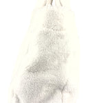 Prada White Terry Cloth Spugna Tote Bag