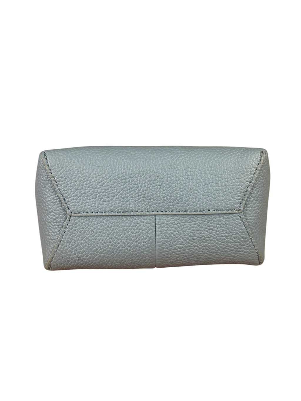 Marc Jacobs Cloud Blue Pebbled Leather Nano The Sack Two-Way Hobo