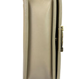 Chanel Beige Leather Boy Stingray Flap Bag 2013