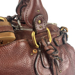 Chloe Paddington Brown Leather Handbag