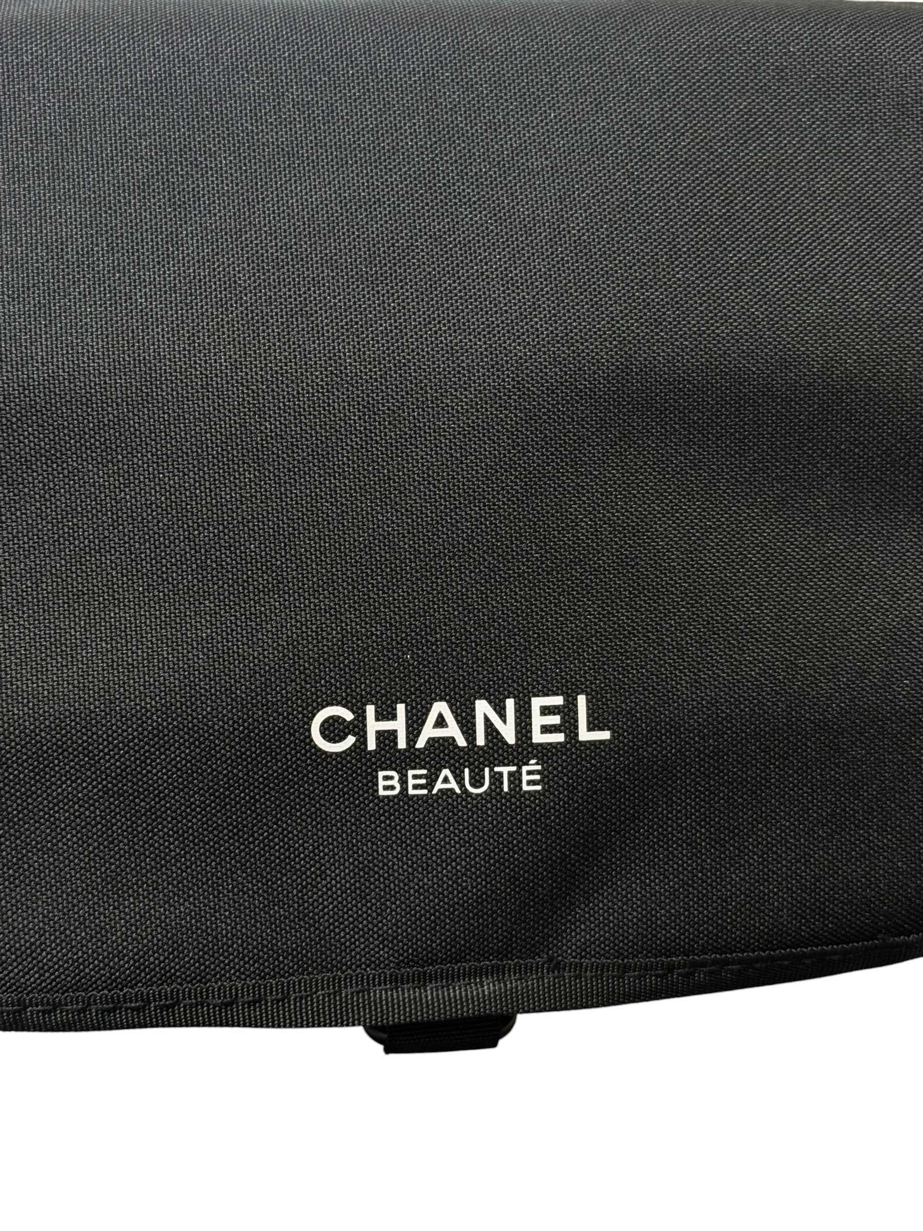 Chanel Beauty Line Black Travel Toiletry Pouch