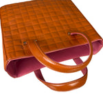 Chanel Chocolate Bar Patent Tote 2002